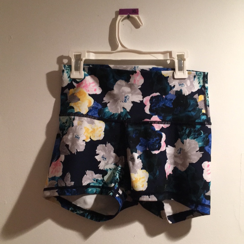 Floral spandex